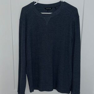 Toad&Co Men's Long Sleeve Tee - Dark Blue